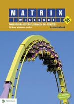 Matrix Wiskunde 4/5 Tweedegraadsvergelijkingen en -functies, Boeken, Verzenden, Gelezen