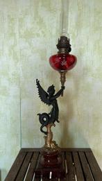 Olielamp - Marmer, Zinklegering, Messing