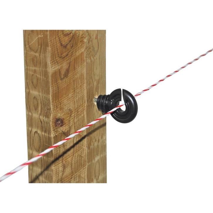 Ringisolator compact, korte support, zwart - kerbl, Dieren en Toebehoren, Stalling en Weidegang