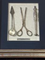 sandoz - Medisch instrument - zilverkleurig pewterkleur -