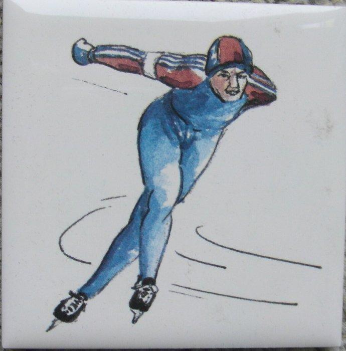 Collection thématique - 5 tuiles en faïence de Delft Jeux, Collections, Collections Autre