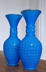 Baccarat - Vaas (2)  - Opaline glas, Antiek en Kunst
