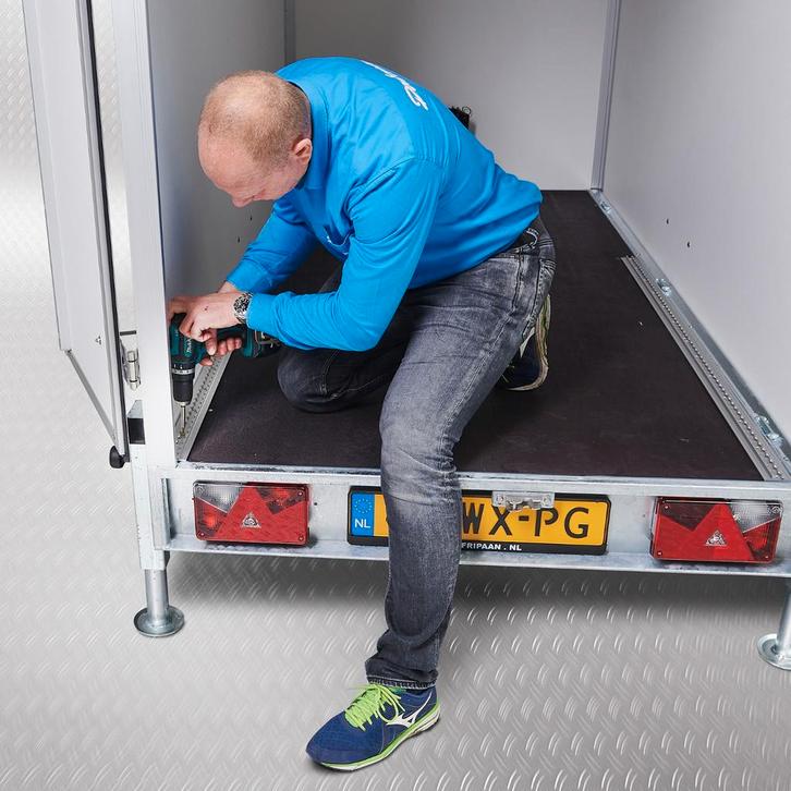 Datona Bindrail voor aanhangwagens - 150 cm, inclusief 2, Doe-het-zelf en Bouw, Overige Doe-Het-Zelf en Bouw, Ophalen of Verzenden