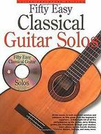50 Easy Classical Guitar Solos W/CD von Jerry Willard  Book, Zo goed als nieuw, Verzenden