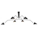 Hanglamp Contemporary 6-arm zwart, Huis en Inrichting, Lampen | Hanglampen, Verzenden, Nieuw
