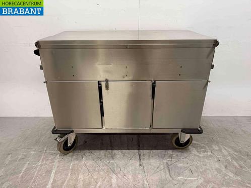 Acier inoxydable Rieber Armoire chaude bain marie 3 x 1/1 GN, Zakelijke goederen, Horeca | Keukenapparatuur, Verzenden