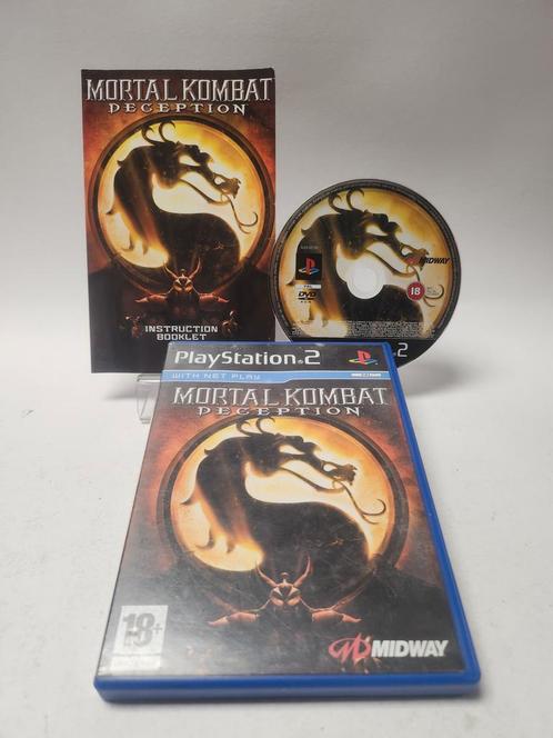 Mortal Kombat Deception Playstation 2, Games en Spelcomputers, Games | Sony PlayStation 2, Zo goed als nieuw, Ophalen of Verzenden