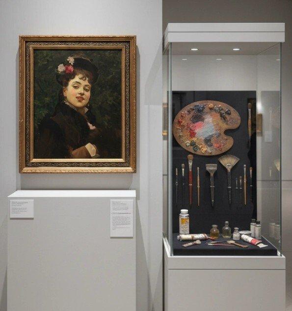 Raimundo de Madrazo (1841-1920) - Aline Masson, Antiek en Kunst, Kunst | Schilderijen | Klassiek