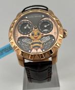 LUCKY HARVEY - Gold Bee Automatic Watch Round Shaped Case, Handtassen en Accessoires, Nieuw
