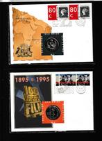 Nederland - ecu brieven met munt en partij FDCs, Gestempeld