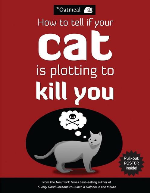 HOW TO TELL IF YOUR CAT IS PLOTTING TO KILL YOU, Boeken, Overige Boeken, Gelezen, Verzenden