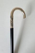 Art nouveau gedetailleerde Wandelstok - .835 zilver, Antiek en Kunst