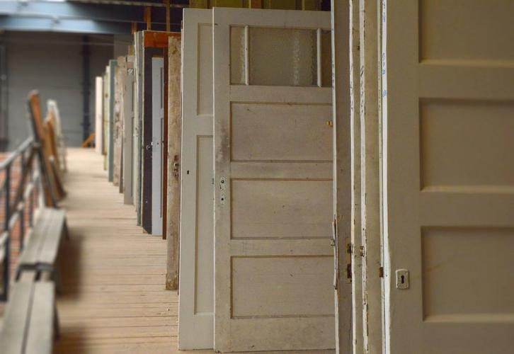 Oude deuren - gebruikte deuren - paneeldeuren - geloogde, Doe-het-zelf en Bouw, Deuren en Vliegenramen, Binnendeur, Gebruikt, Hout