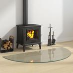 vidaXL Glasplaat voor open haard halfrond 1200x600 mm, Doe-het-zelf en Bouw, Glas en Ramen, Verzenden, Nieuw
