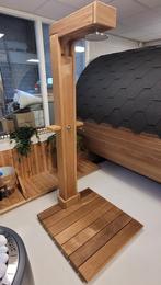 Modi Ayous Thermowood buitendouche 233 cm, Sport en Fitness, Sauna, Nieuw, Complete sauna, Fins of Traditioneel