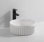 SALE - Rasna 39 - Glans wit - Waskom -  -  - Keramiek -, Doe-het-zelf en Bouw, Ophalen of Verzenden, Nieuw