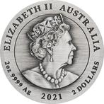Australië. 2 Dollars 2021 2 oz Australia Double Pixiu