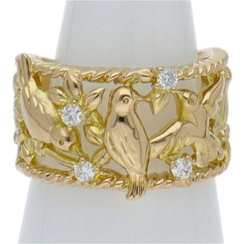 Ring - 18 karaat Geel goud - Tasaki, Handtassen en Accessoires, Ringen