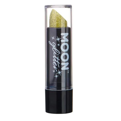 Moon Glitter Holographic Glitter Lipstick Gold 4.2g, Hobby en Vrije tijd, Feestartikelen, Nieuw, Verzenden