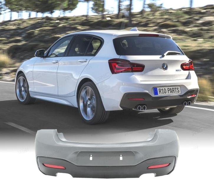 PARE-CHOCS ARRIÈRE BMW F20 F21 15-19 LCI LOOK M TECH DOUBLE, Auto-onderdelen, Carrosserie, Verzenden