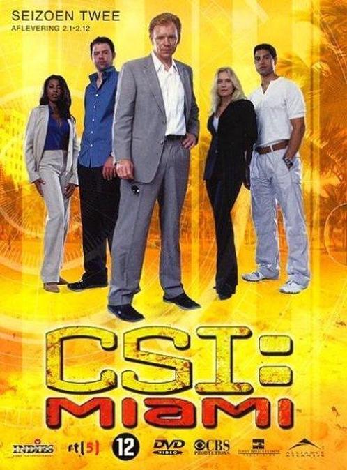 CSI Miami seizoen 2 (deel 1) (dvd tweedehands film), Cd's en Dvd's, Dvd's | Actie, Ophalen of Verzenden