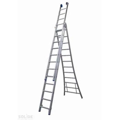 DAS Atlas ladder 3 delig, Doe-het-zelf en Bouw, Ladders en Trappen, Nieuw, Verzenden