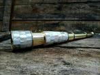 Maritieme objecten - Gelakt messing, Antiek en Kunst