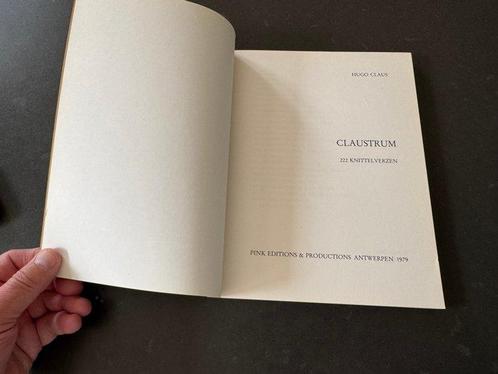 Hugo Claus - Claustrum (oplage grotendeels vernietigd) -, Antiek en Kunst, Antiek | Boeken en Manuscripten