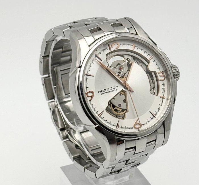 Hamilton - Jazzmaster Open Heart - Zonder Minimumprijs -, Handtassen en Accessoires, Horloges | Heren