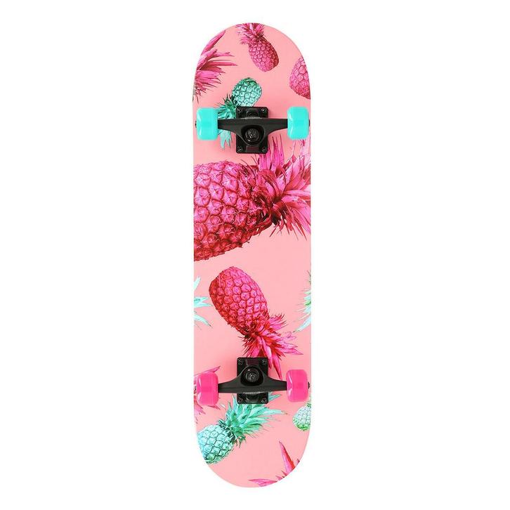 Skateboard - compleet - ananas design - 78 cm - 7.87 inch, Sport en Fitness, Skateboarden, Nieuw, Ophalen of Verzenden