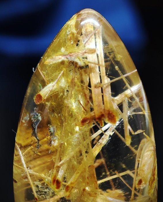 Prachtige zeer zeldzame natuurlijke goud-ruw geslepen kwarts, Collections, Minéraux & Fossiles