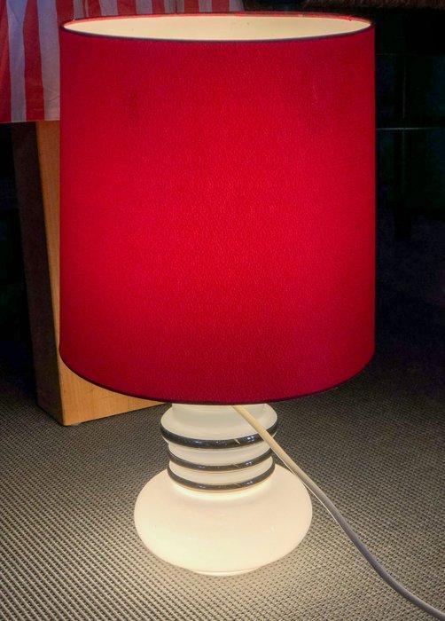 Tafellamp (2) - Glas, Chroom - Ontwerp uit het midden van de, Antiquités & Art, Antiquités | Éclairage