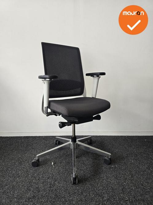 Gispen Zinn bureaustoel - Grijze bekleding - Chroom voetkrui, Zakelijke goederen, Kantoor en Winkelinrichting | Kantoormeubilair en Inrichting