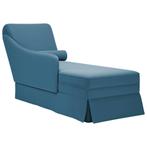 vidaXL Chaise longue met bolster en rechterarmleuning, Verzenden, Nieuw