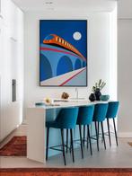 Nelson F. León - Viaje Nocturno XL- (NO Reserve), Antiek en Kunst