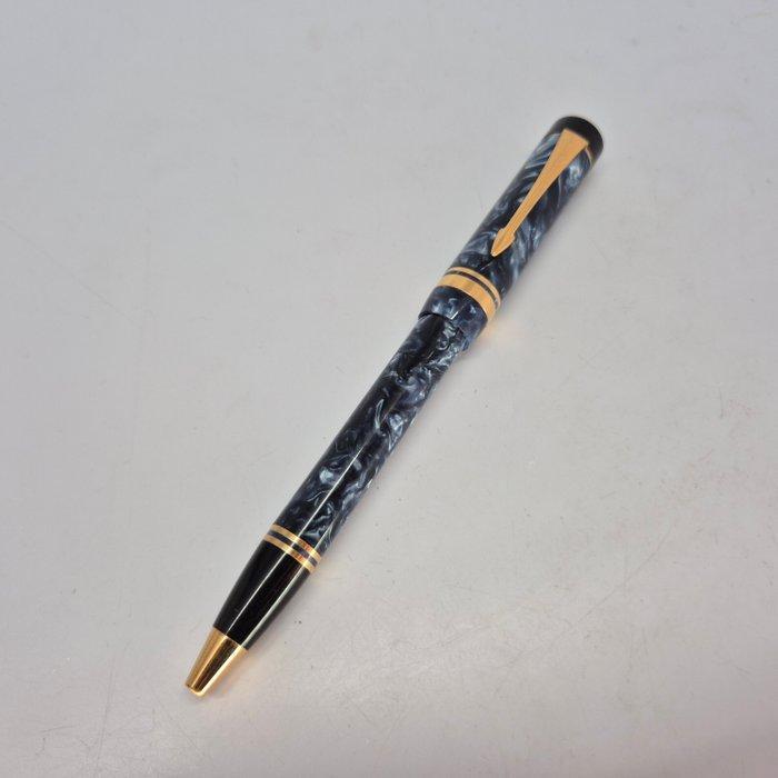 Parker - Duofold Centennial - Blue marbled - 1990s - Zonder, Verzamelen, Pennenverzamelingen