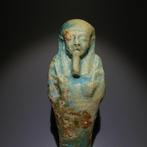 Oud-Egyptisch Grote Shabti. 20,6 cm H. Laat Periode, 664 -