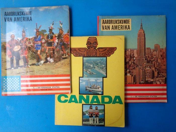 Themacollectie - oude Kuifje chromos: VS en Canada - de, Antiquités & Art, Antiquités | Jouets