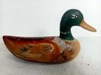 Lokeend - Lokeend (decoy duck) - Hout, Handbeschilderd licht, Antiek en Kunst