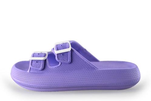 Polaris Slippers in maat 38 Paars | 5% extra korting, Kleding | Dames, Schoenen, Overige kleuren, Zo goed als nieuw, Slippers
