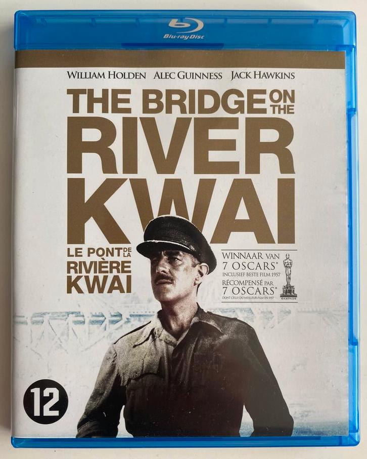 THE BRIDGE ON THE RIVER KWAI (BLURAY), Cd's en Dvd's, Blu-ray, Gebruikt