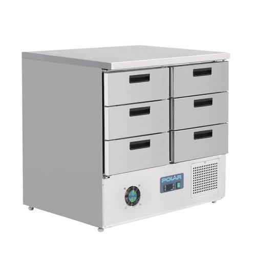 Polar G-serie koelwerkbank met 6 lades 240 liter, Zakelijke goederen, Horeca | Keukenapparatuur, Koelen en Vriezen, Verzenden