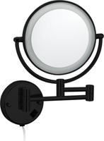 Black-Steiner wand cosmeticaspiegel incl. LED verlichting, Huis en Inrichting, Woonaccessoires | Spiegels, Nieuw, Ophalen of Verzenden