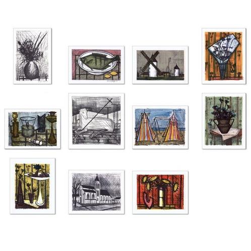 Bernard Buffet (1928-1999) - 11 sujets, Antiek en Kunst, Antiek | Overige Antiek