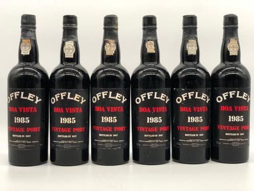 6 x 75cl Offley Boa Vista 1985 Vintage Port (Douro, rood), Verzamelen, Wijnen, Overige gebieden, Port, Nieuw, Ophalen of Verzenden