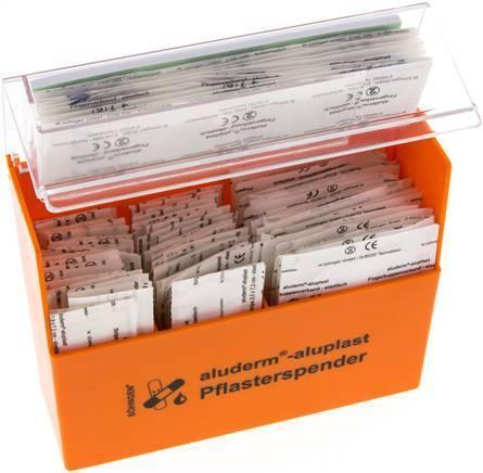 Pleister Dispenser Oranje Transparante Deksel, Doe-het-zelf en Bouw, Overige Doe-Het-Zelf en Bouw, Verzenden