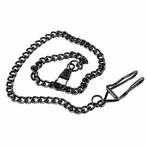 Fako® - Zakhorloge Ketting - 35cm - Zwart, Handtassen en Accessoires, Horloges | Heren, Verzenden, Nieuw
