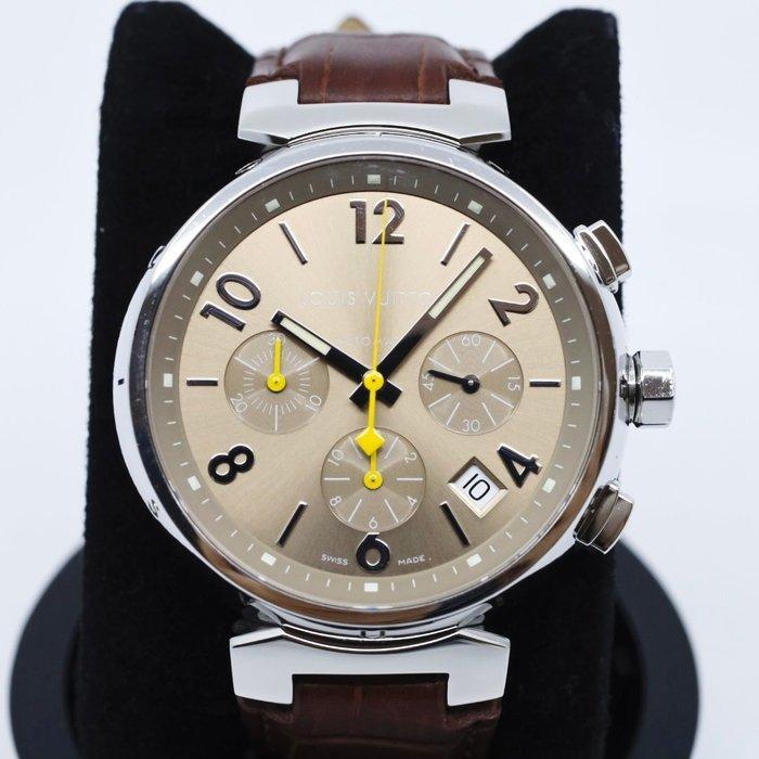 Louis Vuitton - Tambour Chronograph Automatic - Q1122 -, Handtassen en Accessoires, Horloges | Heren