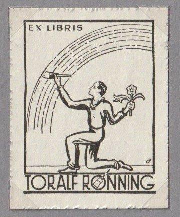 Ex-Libris Noorwegen - Ex libris, Antiek en Kunst, Antiek | Boeken en Manuscripten
