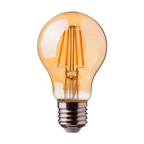 LED Gold Filament A60 E27 4W 2200K 120lm 230V - Helder -, Maison & Meubles, Lampes | Lampes en vrac